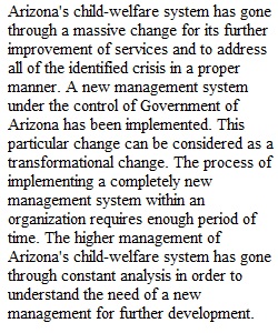 Arizona's child-welfare system